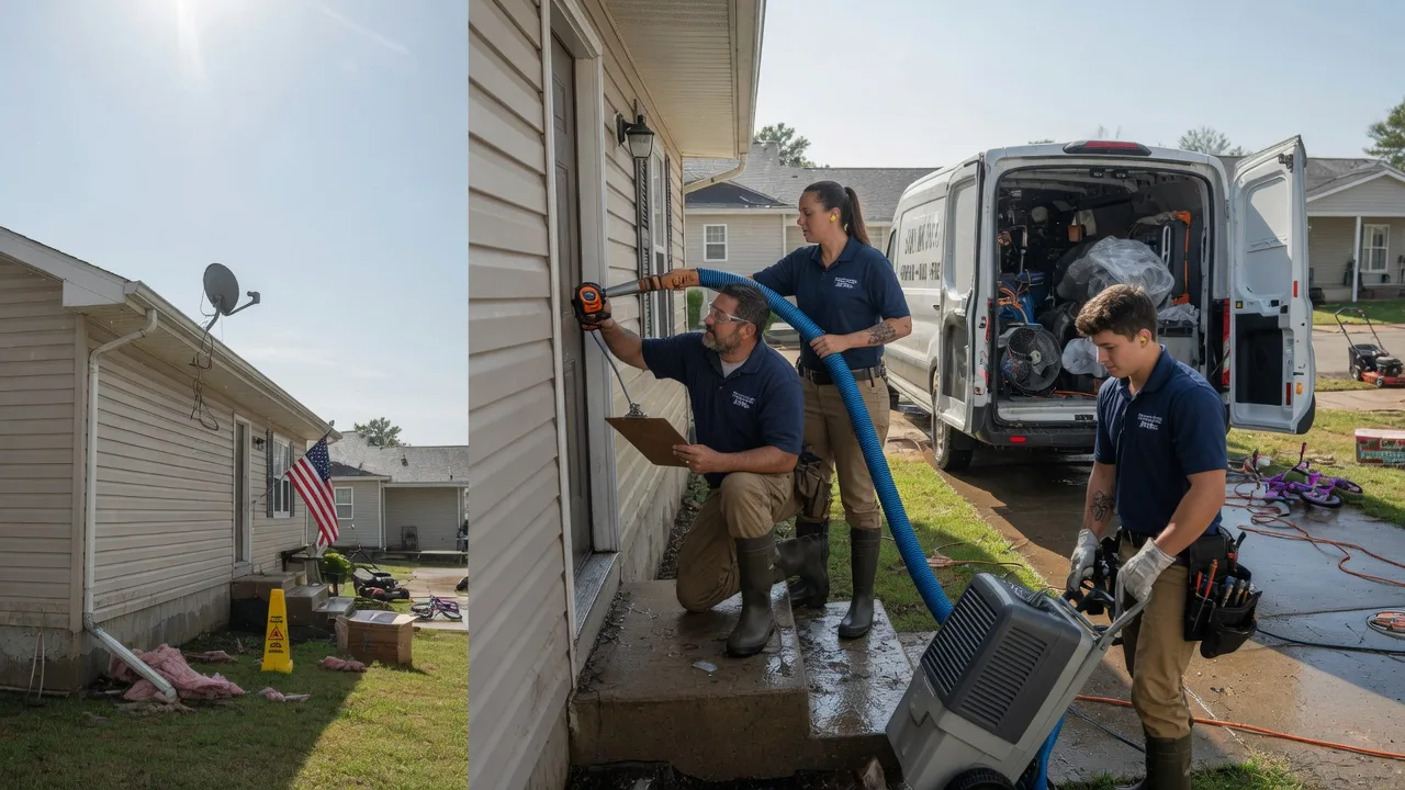 Ceiling Water Damage Restoration in Rupert, WV near me